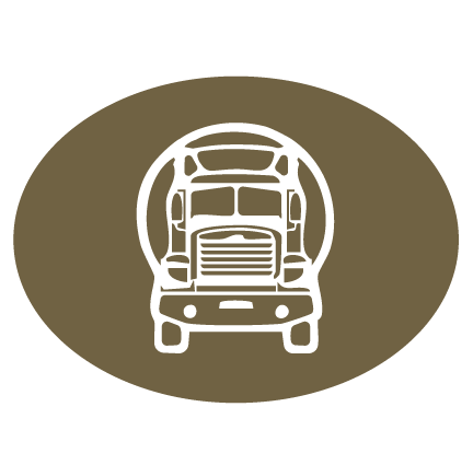 Illustrative icon of Fuel Truck